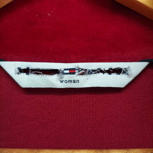 トミーヒルフィガー TOMMY HILFIGER ベロアジップジャケット レディース