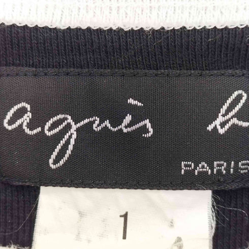 アニエスベー agnes b. カットアウト タンクトップ レディース JPN:1