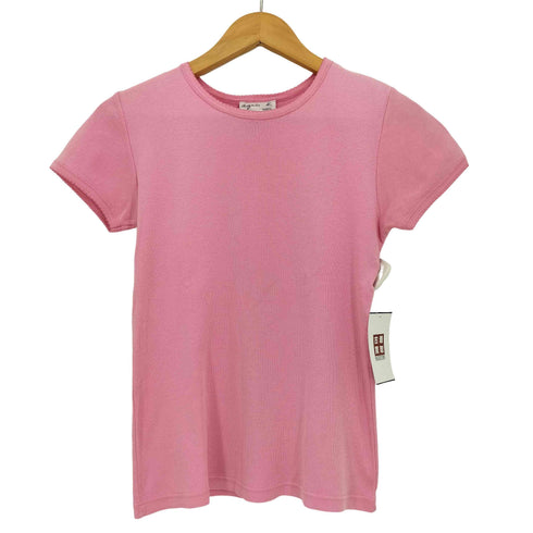 アニエスベー agnes b. フランス製 フリル リブ Tシャツ レディース JPN:1