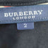 バーバリーロンドン BURBERRY LONDON フリル ヘンリーネック Tシャツ レディース 2