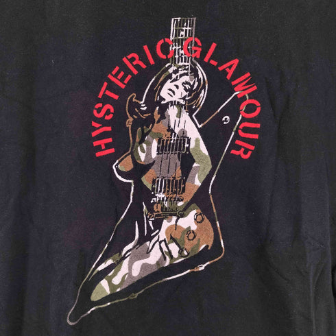 ヒステリックグラマー HYSTERIC GLAMOUR GUITER GIRL S/S Tシャツ メンズ JPN:L