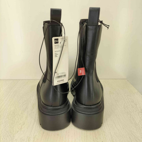 ジーユー GU 23AW ライトボリュームソール チェルシー ブーツ レディース JPN:XL