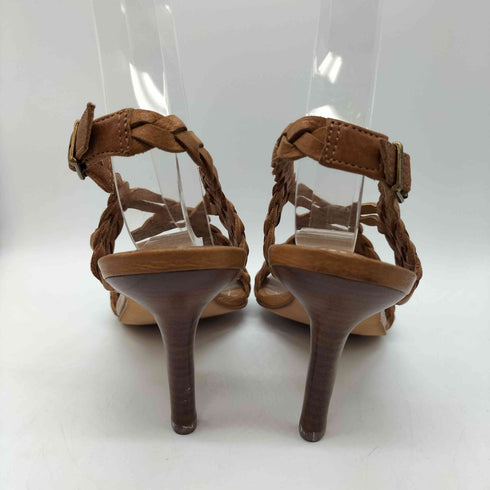 ローレンラルフローレン LAUREN RALPH LAUREN メッシュ レザー ヒール パンプス レディース