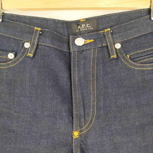 アーペーセー A.P.C. ジップフライ デニム ショーツ ショートパンツ レディース S