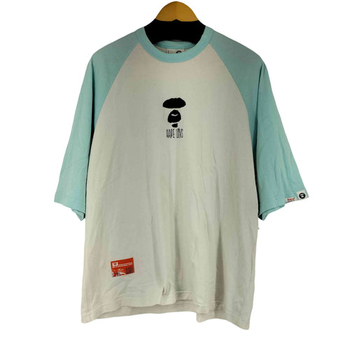 エーエイプバイアベイシングエイプ AAPE BY A BATHING APE FANCY LONG TEEラグランTシャツ メンズ JPN:M