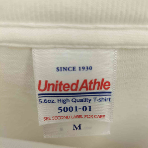 UNITED ATHLE ボディ ゴンド アート プリント S/S クルーネック Tシャツ メンズ JPN:M