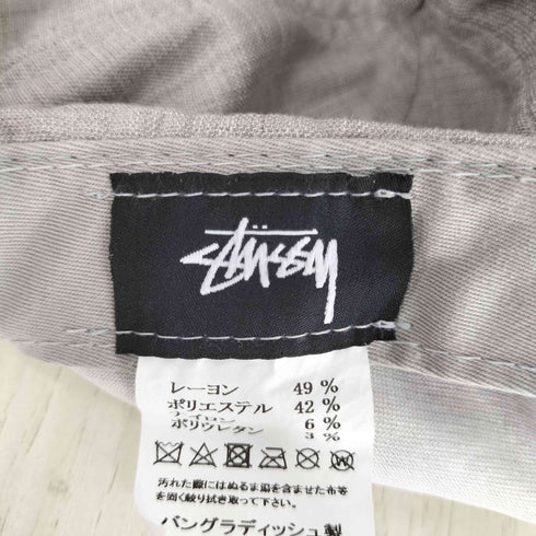 ステューシー Stussy ロゴ刺繍 6パネルキャップ メンズ