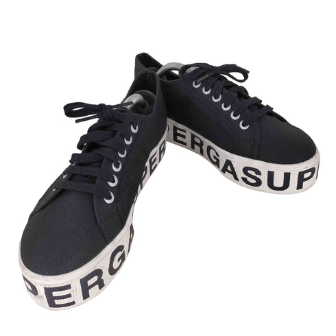 スペルガ SUPERGA 2790-COTW OUTSOLE LETTERING 厚底スニーカー レディース EUR:39