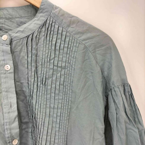 フリークスストア FREAKS STORE 24SS インドボイル ピンタック 7分袖ブラウス シアーブラウス レディース FREE
