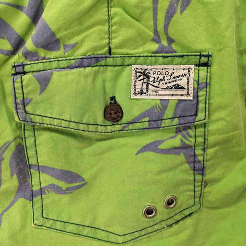 ポロラルフローレン POLO RALPH LAUREN スモールポニー刺繍 イルカ 総柄ショーツ メンズ JPN:XL