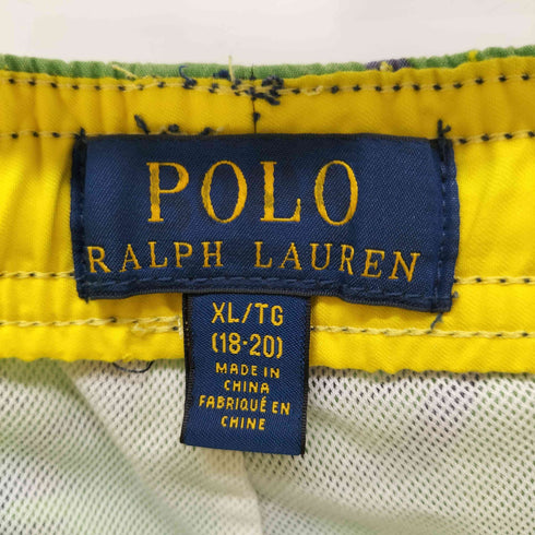 ポロラルフローレン POLO RALPH LAUREN スモールポニー刺繍 イルカ 総柄ショーツ メンズ JPN:XL