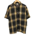キャルトップ CALTOP USA製 S/S オンブレチェック シャツ メンズ