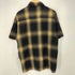 キャルトップ CALTOP USA製 S/S オンブレチェック シャツ メンズ