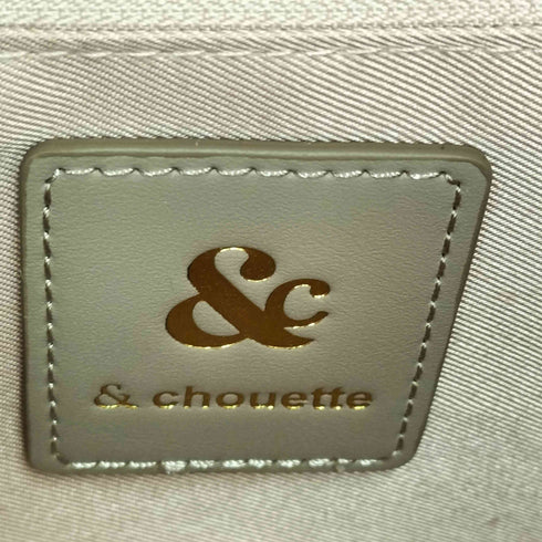 アンドシュエット &chouette 縦型スクエアショルダーバッグ レディース