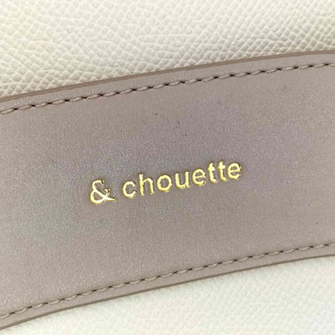 アンドシュエット &chouette 縦型スクエアショルダーバッグ レディース