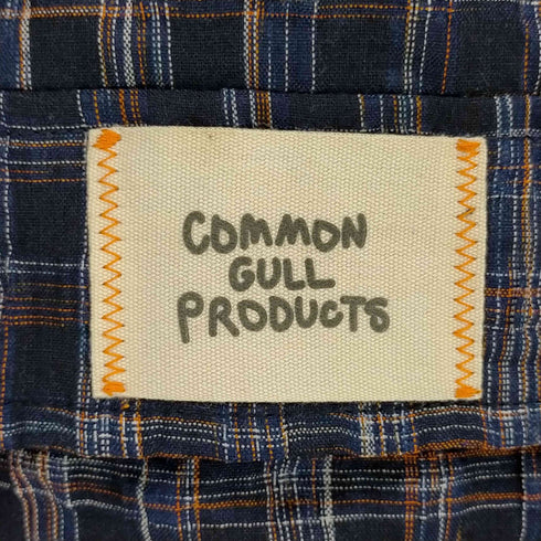 common gull products. 2つで1つのドローコードチェックシャツ メンズ JPN:M