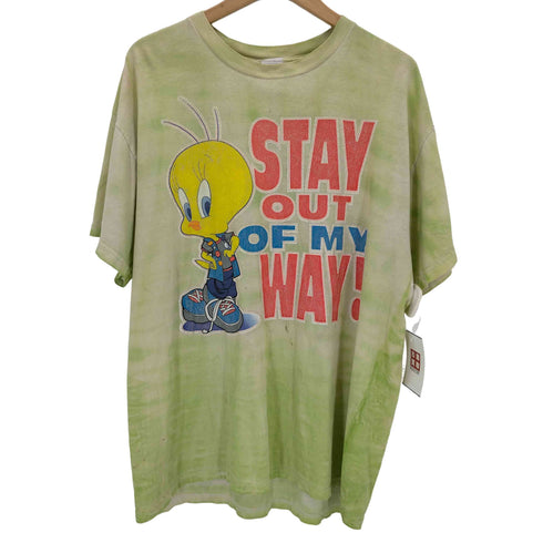 キャラクタープリントクルーネックTシャツ メンズ import:L