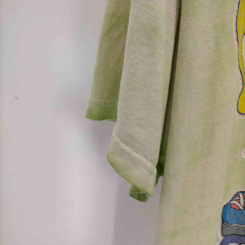 キャラクタープリントクルーネックTシャツ メンズ import:L