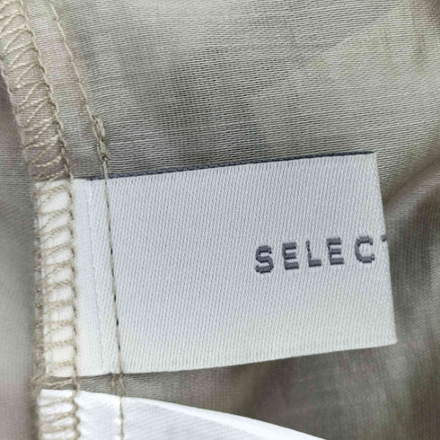セレクトモカ SELECT MOCA シアーオーバーサイズシャツ レディース FREE