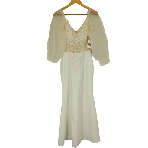 Yorkfine ビジューデザインドレス レディース JPN:S
