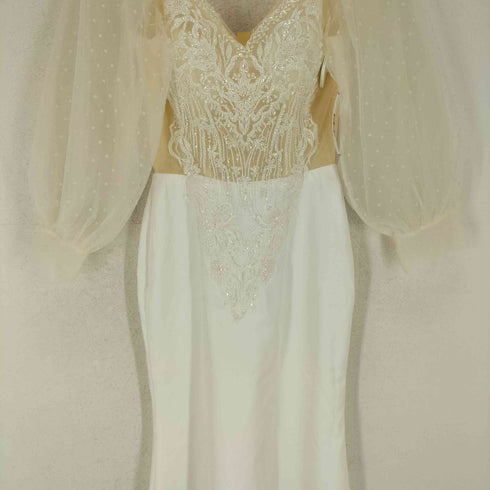 Yorkfine ビジューデザインドレス レディース JPN:S