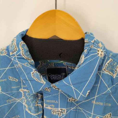 レーヨン 総柄アロハシャツ メンズ import:L