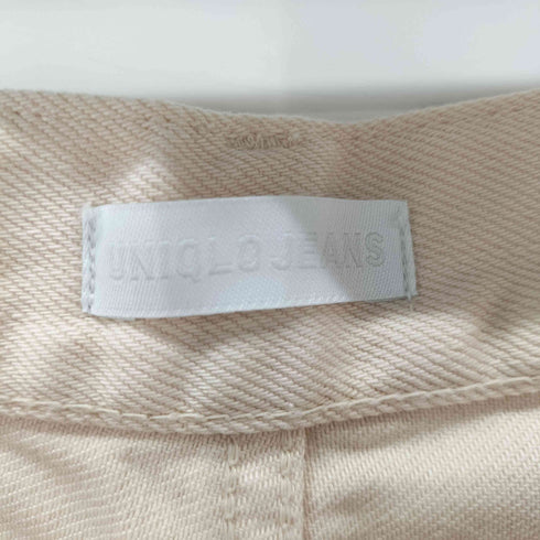 ユニクロ UNIQLO ワイドストレートジーンズ レディース 27