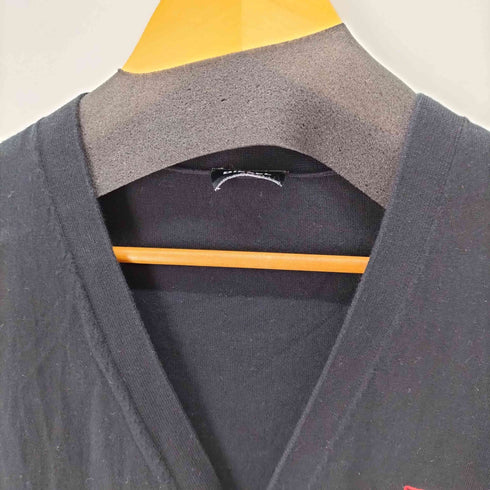 ディーゼル DIESEL ワンポイントロゴ刺繍 コットンニットカーディガン メンズ import:L
