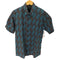 ジョンブル Johnbull 幾何学 半袖 リネンアロハシャツ メンズ import:M