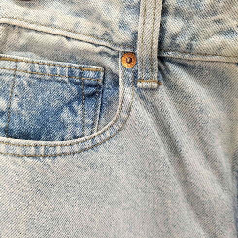 ジーユー GU バレルレッグジーンズ レディース JPN:M