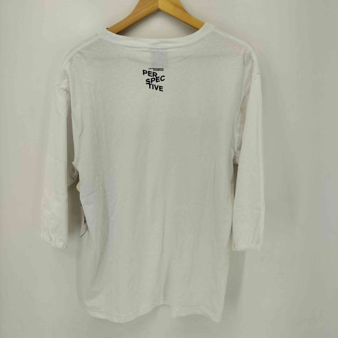 PERSPECTIVE WHATS NOW 5分袖 クルーネックTシャツ casual レディース