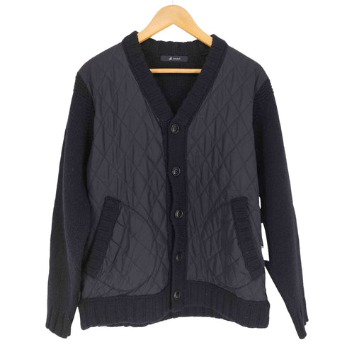 ジョンブル Johnbull コンビネーションニットカーディガン メンズ import:M