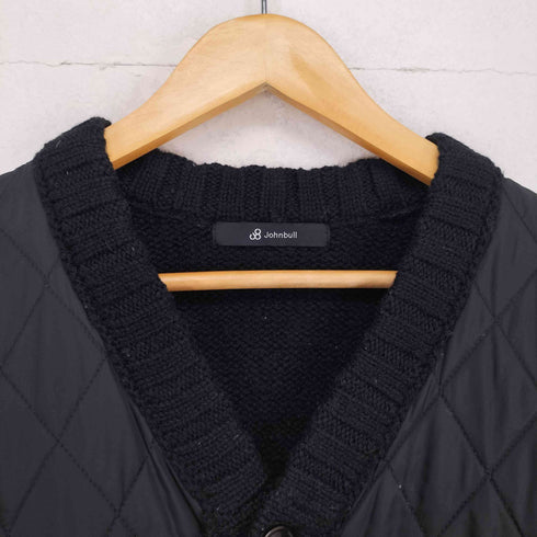 ジョンブル Johnbull コンビネーションニットカーディガン メンズ import:M