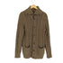 メンズメルローズ MENS MELROSE ケーブルニットカーディガン くるみボタン ボタンダウン メンズ JPN:4