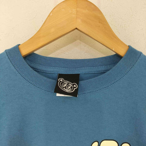 エンジェルブルー ANGEL BLUE キャラクタープリント クルーネックTシャツ レディース