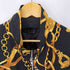フルギ THE COLLECTION V FIVE FOR MEN チェーン柄 ジップアップブルゾン メンズ JPN:L