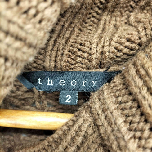 セオリー theory ロングニットカーディガン レディース JPN:2