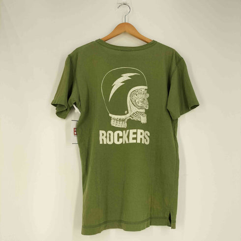 オゾンロックス OZONE ROCKS 90s 袖シングルステッチ ロゴ 両面プリント Tシャツ メンズ JPN:L