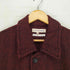 コムデギャルソンシャツ COMME des GARCONS SHIRT 90S 推定1994AW 縮絨加工 チェック柄 ウールステンカラーコート メンズ M
