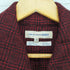 コムデギャルソンシャツ COMME des GARCONS SHIRT 90S 推定1994AW 縮絨加工 チェック柄 ウールステンカラーコート メンズ M