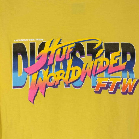 ハフ HUF ロゴ 両面プリント Tシャツ メンズ import:L