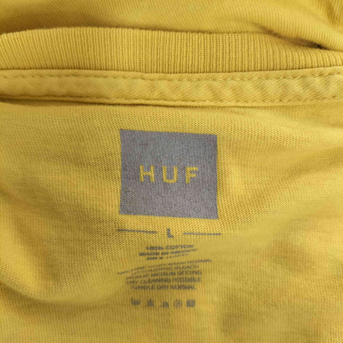 ハフ HUF ロゴ 両面プリント Tシャツ メンズ import:L