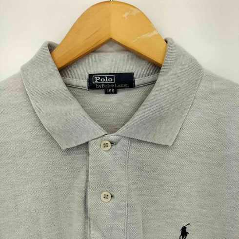 ポロバイラルフローレン Polo by RALPH LAUREN ポニー刺繍 鹿の子 S/Sポロシャツ レディース 160