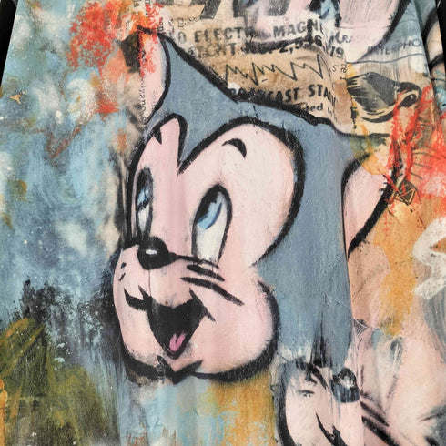 SHIROMA キャラクタープリント ビッグTシャツ レディース FREE