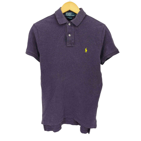 ポロバイラルフローレン Polo by RALPH LAUREN CUSTOMU FIT ポニー刺繍 S/Sポロシャツ メンズ import:S