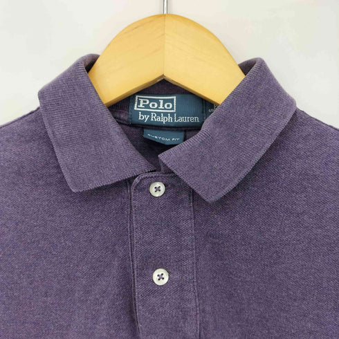 ポロバイラルフローレン Polo by RALPH LAUREN CUSTOMU FIT ポニー刺繍 S/Sポロシャツ メンズ import:S