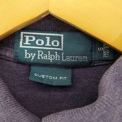 ポロバイラルフローレン Polo by RALPH LAUREN CUSTOMU FIT ポニー刺繍 S/Sポロシャツ メンズ import:S