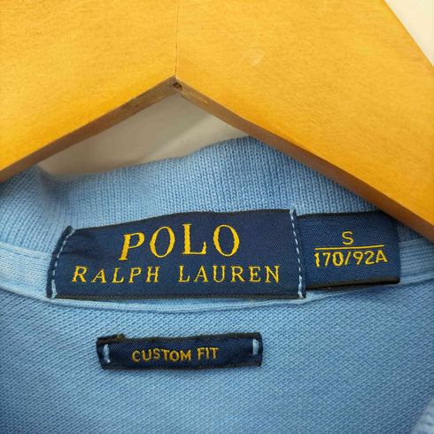 ポロラルフローレン POLO RALPH LAUREN CUSTOMU FIT ポニー刺繍 S/Sポロシャツ メンズ import:S