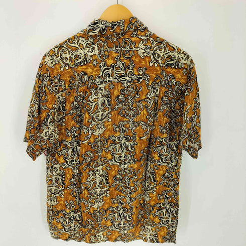 BAY ISLAND ネパール製 レーヨン アロハシャツ メンズ import:M