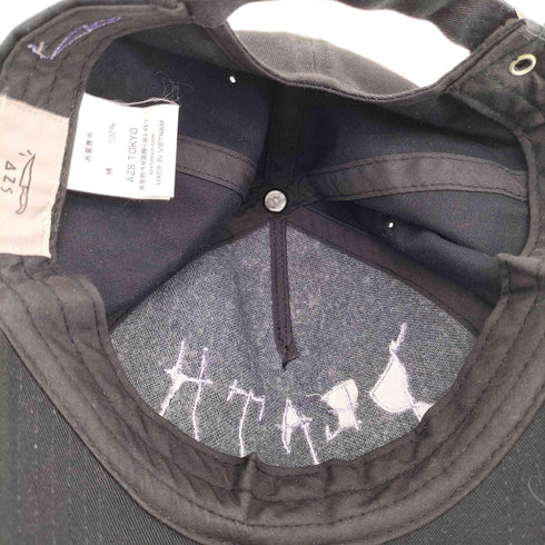 アザストーキョー AZS TOKYO PEATH クラッシュ加工キャップ メンズ F